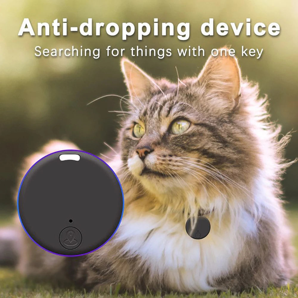 Smart Pet GPS Tracker Anti-lost Alarm Tag Wireless Bluetooth5.0 Tracker Child Bag Wallet Tracking Finder Locator Anti Lost Alarm